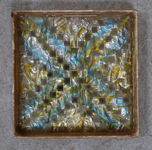 Woven Mirror Tray