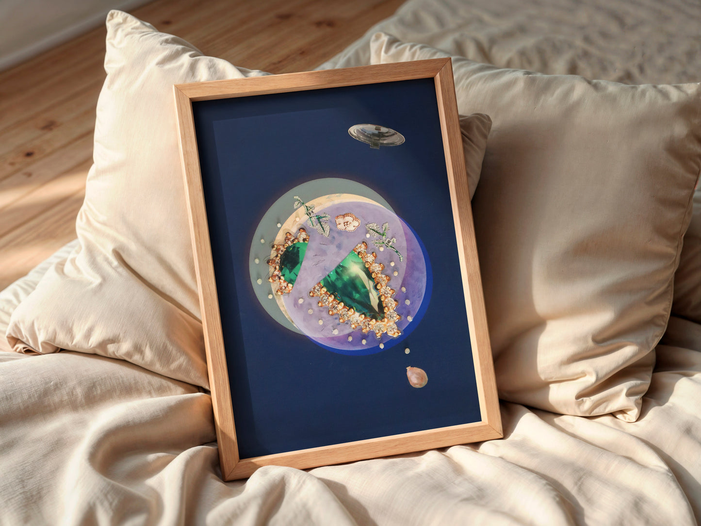 Unlocking Abundance Moon Collage