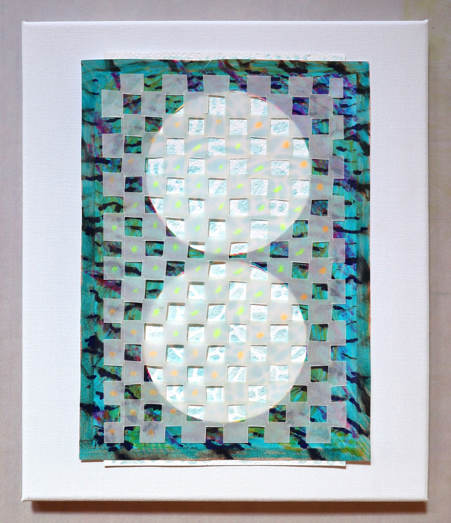 Woven Moon Collage III