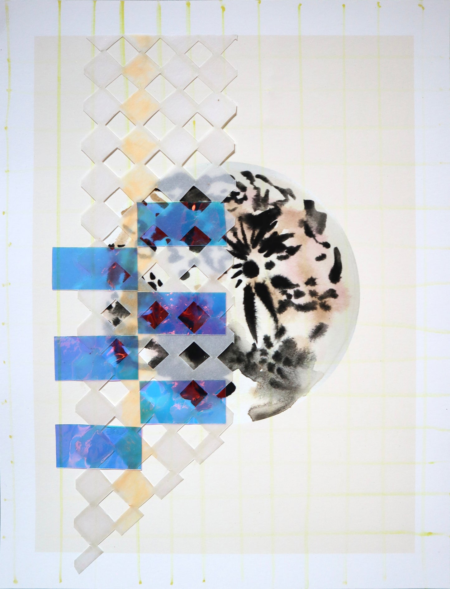 Woven Moon Collage II