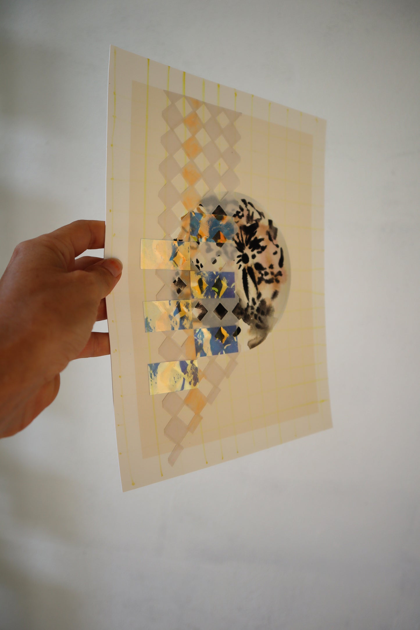 Woven Moon Collage II