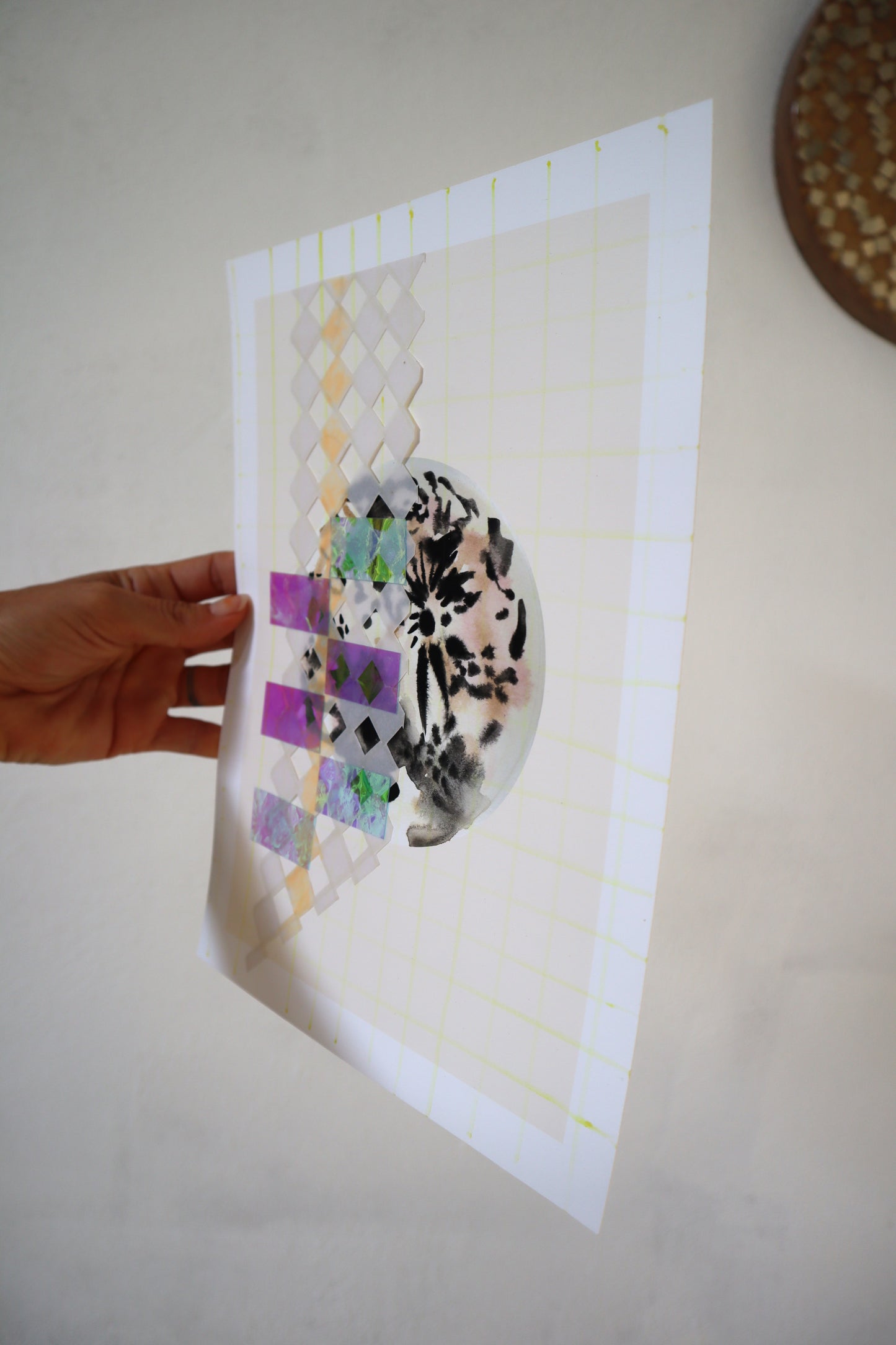 Woven Moon Collage II