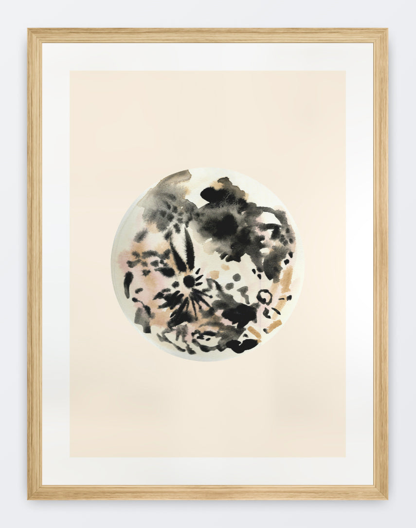 Flower Moon Print