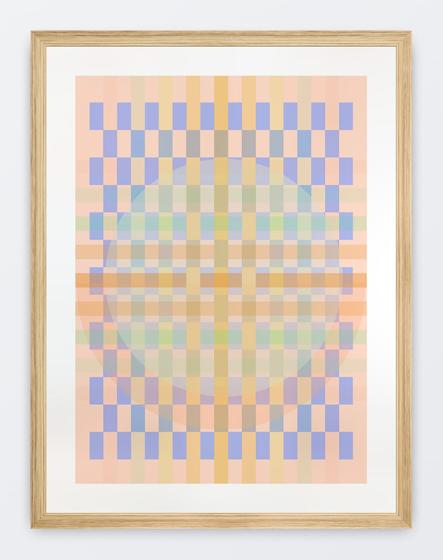 Woven Moon Print