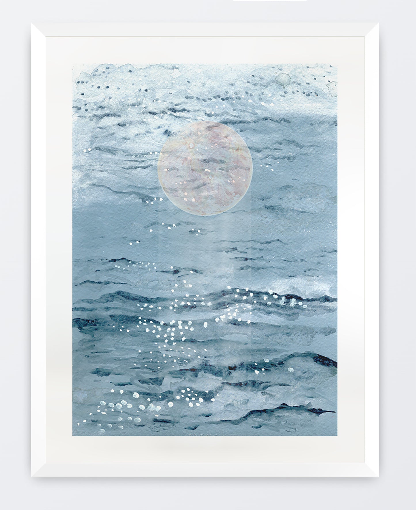 Sea Moon Print