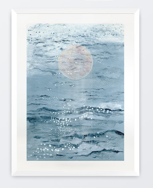 Sea Moon Print