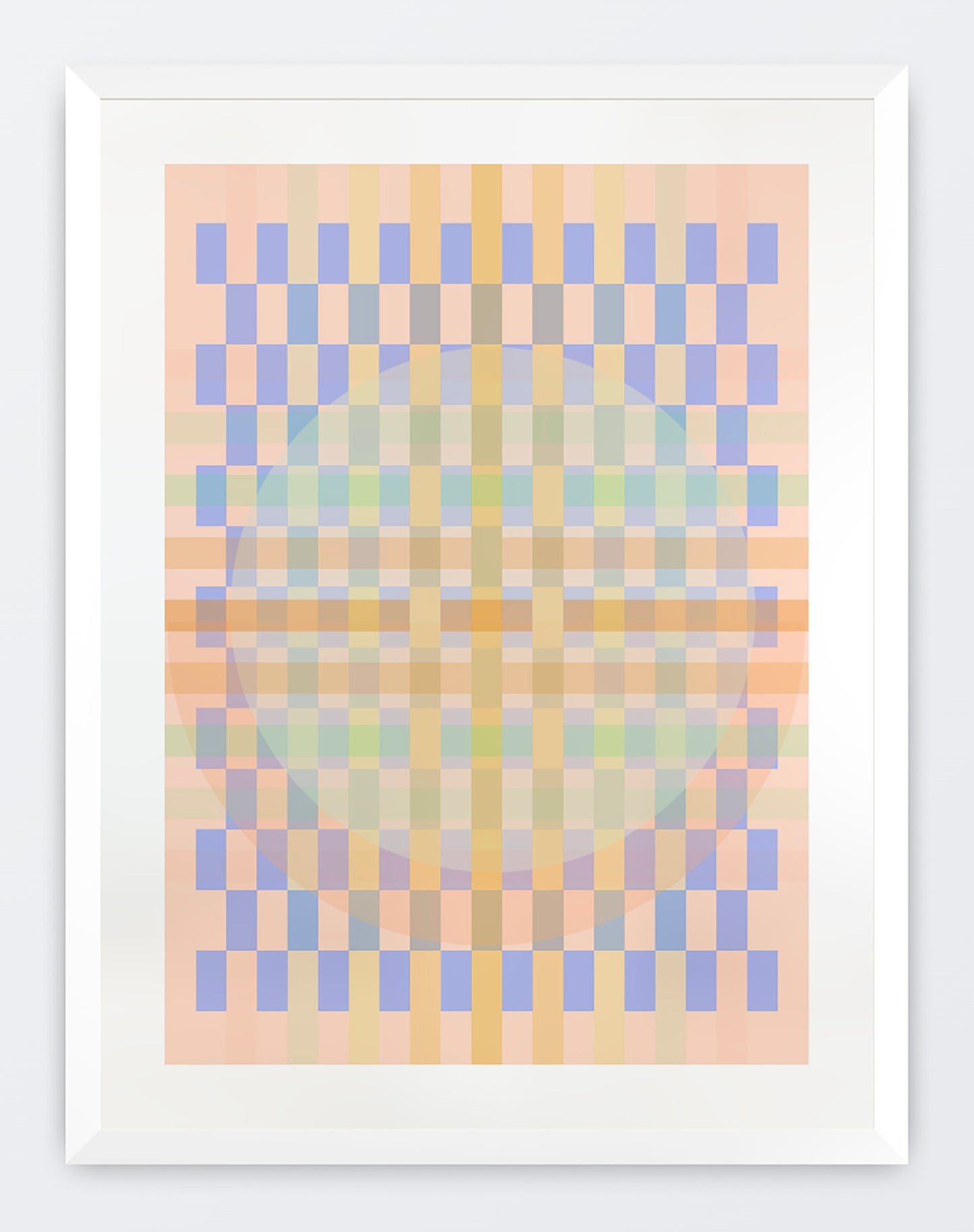 Woven Moon Print