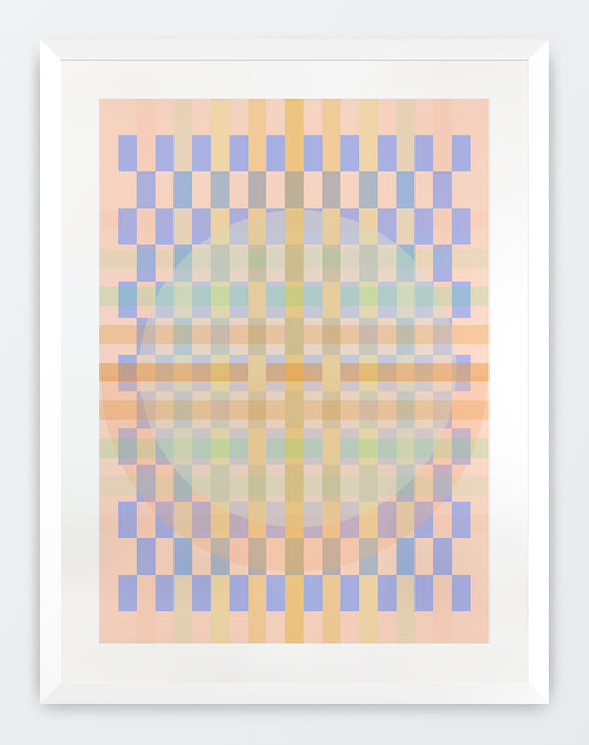 Woven Moon Print