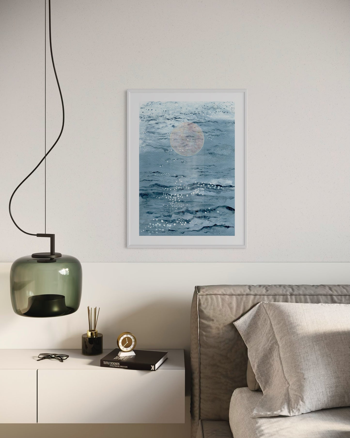 Sea Moon Print
