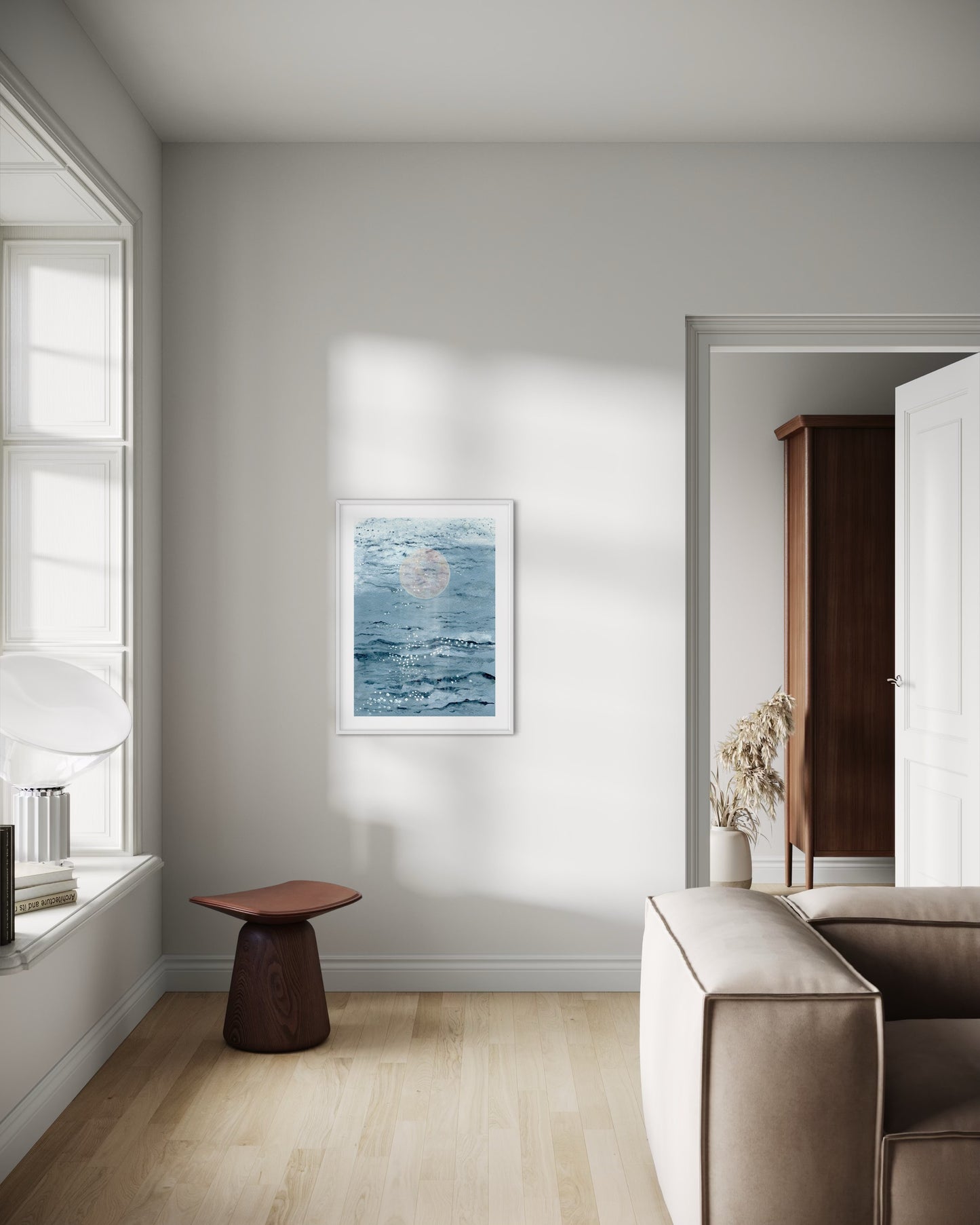 Sea Moon Print